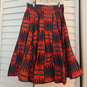 Francis & Benedict Midi Length Skirt, Size Small.